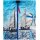 Marken-Herren-Wendejacke, navy