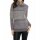 Sweter z golfem, szary