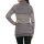 Sweter z golfem, szary