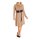 Rollkragen-Kleid, beige-melange