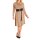Rollkragen-Kleid, beige-melange