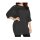Marken-Plus-Size-Pullover m. Pailletten, anthrazit