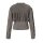 Marken-Lederimitatjacke, taupe