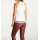 Shirt top with lace trim, offwhite