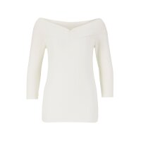 Dekolleté-Shirt, offwhite