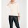 Decollete shirt, offwhite