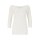 Decollete shirt, offwhite