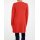 Designer-Longstrickjacke, blutorange