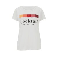 Shirt with applications, offwhite