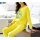 Oversize sweatshirt, yellow