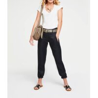 Jersey shirt with necklace trim, offwhite