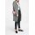Designer-Longstrickjacke, grau-melange