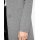 Designer-Longstrickjacke, grau-melange
