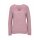 Sweater with lace, rosewood
