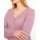 Sweater with lace, rosewood