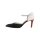 Leather pumps, multicolour