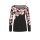 Inlay sweater, black-multicolour