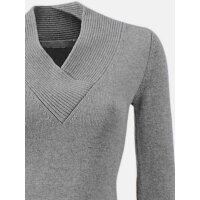 Sweter z kaszmirem, szary