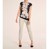 Blouse shirt, black-multicolour