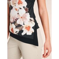 Blouse shirt, black-multicolour