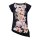 Blouse shirt, black-multicolour