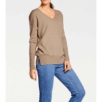 Cashmere sweater, camel