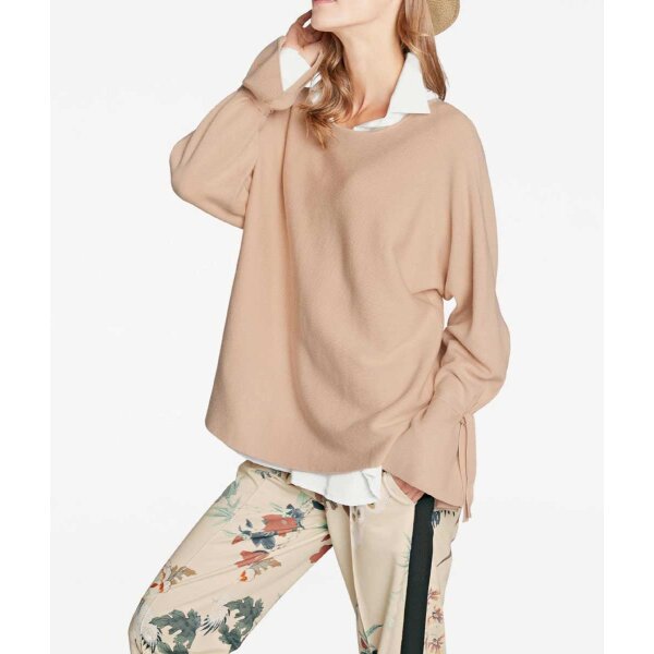 Designer-Oversized-Pullover, sand