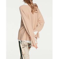 Designer-Oversized-Pullover, sand