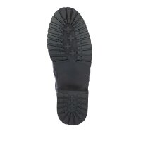 Marken-Stiefelette, schwarz