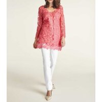 Lace tunic and top, lobster
