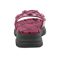Mule with strass, pink