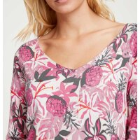 Designer-Druckpullover, rose-champagner
