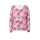 Designer-Druckpullover, rose-champagner