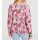 Designer-Druckpullover, rose-champagner