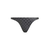 Biustonosz bikini, czarno-szary