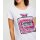Designer-Basic-Shirt m. Print-Motiv, weiß