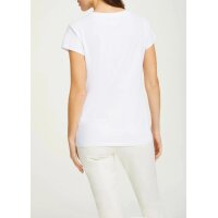 Glitter print shirt, white