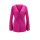 Designer-Jerseyshirt m. Häkelspitze, pink