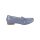 Marken-Damen-Lackleder-Slipper, blaugrau