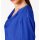 Sweater with zippers, royal blue