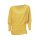 Designer-Reißverschlußpullover, gelb