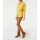 Designer-Reißverschlußpullover, gelb