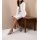 Druck-Stretchrock, ecru-beige-pstell