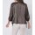 Blouse blazer with linen, taupe