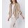 Blusenblazer m. Leinen, beige