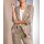 Blusenblazer m. Leinen, beige
