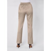 Hose m. Leinen, beige