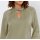 Blouse with stand-up collar, mud