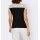 Lace shirt, black-ecru