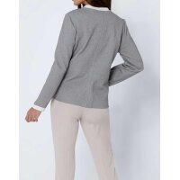 Jersey blazer, grey-silver coloured